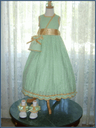 Melissa's Party Dress Ensemble - custom order