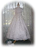 Devin's White Diamond Flowergirl Dress Ensemble